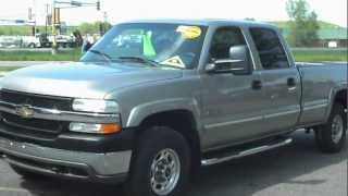 2002 CHEVROLET Silverado 2500HD LS Crew cab 4dr 4x4 66 Duramax Diesel [upl. by Lednyk463]