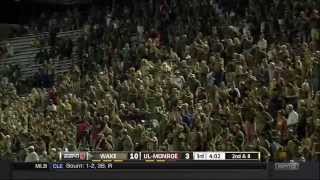 82814 Wake Forest vs UL Monroe Highlights [upl. by Rusticus]