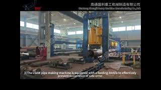 12m Long Plate Rolling MachinePlate Roller In Discharging  12m Steel Plate Bending Roll [upl. by Abie]