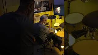 MOMENTO do aluno JOSÉ I 🥁 andrebragarj terceiraidade melhoridade envelhecerbem drums drummer [upl. by Haldan667]