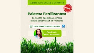 Fertilizantes Formação de preços cenário atual e perspectivas do mercado [upl. by Kan]