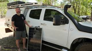 Aussie Traveller 110w Fixed Solar Panel [upl. by Eanom]