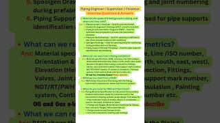 Isometric drawings Pamp ID GAD  Piping Interview Questions amp Answers Part1 shorts short trending [upl. by Woodley433]