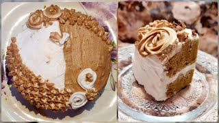 Mochaccino cake recipe  Eggless coffee cake  Empty the Plate [upl. by Nanek751]