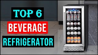 Best Beverage Refrigerator in 2023  Top 6 Best Mini Fridge  Buying Guide [upl. by Adine]