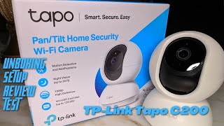 Κάμερα ασφαλείας αξίζει  TPLink Tapo C200 [upl. by Martie]