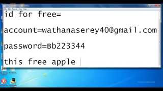 free apple id [upl. by Mainis416]