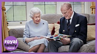 The Queen and Prince Philip Celebrate 73rd Wedding Anniversary [upl. by Janith]