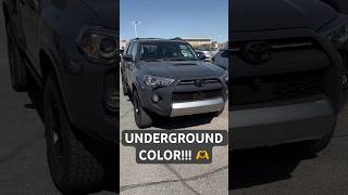 2024 4 Runner TRD Off Road Premium Underground Color shorts 4runner toyota 20244Runner [upl. by Asiat547]