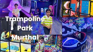 Plutus Trampoline Park  Murthal trampoline trampolinepark kidsfun [upl. by Enyleve]