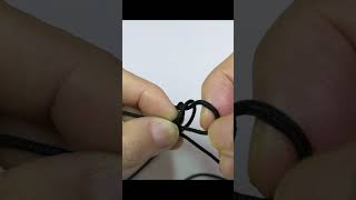 How to tie a Necklace Knot slidingKnots Shorts [upl. by Orianna]