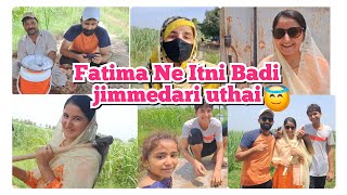 beautiful moments❤️ beti ne baap ki jimmedari Sambhal Li 🥰 farooqyaseen family Vlogs [upl. by Nanerb54]