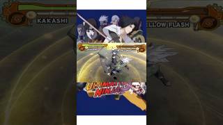 Kakashi Vs Minato  Naruto Shippuden Ultimate Ninja 5 PS2 shorts videogames [upl. by Elocaj371]