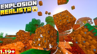 💣Este addon agrega físicas a las explosiones  Minecraft Bedrock 119 [upl. by Dahlia]