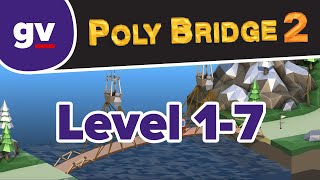 Poly Bridge 2  107 Taxi Task  Walkthrough [upl. by Held905]