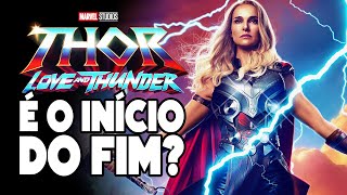 THOR LOVE AND THUNDER  REVIEW COM SPOILERS  A MARVEL PERDEU A MÃO DE VEZ [upl. by Cung]