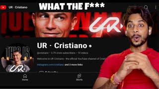 REACTING TO CRISTIANO RONALDOS BRAND NEW YOUTUBE CHANNEL  WORLD RECORD 😱 [upl. by Veneaux609]