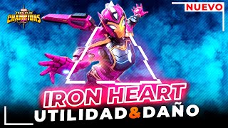 DEMASIADO BUENA Iron Heart Tiene UTILIDAD Buen Daño e Inmunidades  marvel batalla mcoc [upl. by Meesak]