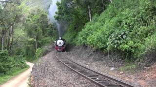 🇧🇷 Locomotiva 155 subindo a todo vapor  Locomotive at full power  2010  Brasil classicvideo [upl. by Audwen671]