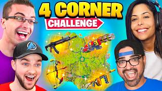 The MYTHIC 4 Corner Challenge in Fortnite CH2 REMIX [upl. by Baten734]