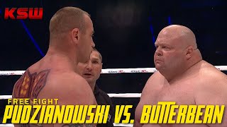 Free Fight Mariusz Pudzianowski vs Butterbean  KSW 64 [upl. by Haswell55]