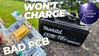 I Fixed a Makita Battery PCB [upl. by Adamis]