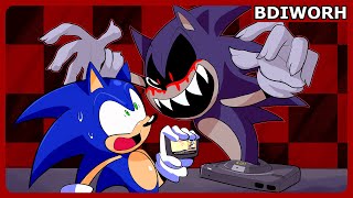 An Ordinary Sonic ROM Hack SonicEXE  But does it work on Real Hardware [upl. by Han]