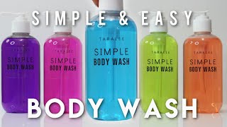 DIY Easy Body Wash for Beginners  Free Recipe [upl. by Ammamaria]