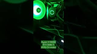 Cooler Master TD 300 Mesh build Ryzen 9 5900X RTX 3080ti FE build  DrElectronics [upl. by Durno]