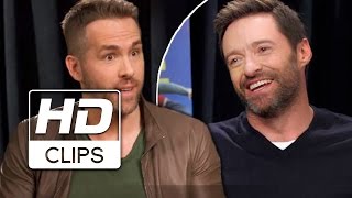 Voando Alto  Ryan Reynolds entrevista Hugh Jackman  Legendado HD [upl. by Tam561]