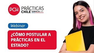 Webinar ¿Cómo Postular a Prácticas en el Estado [upl. by Enetsirhc]