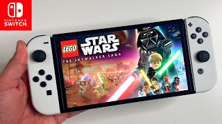 LEGO Star Wars The Skywalker Saga OLED Nintendo Switch Gameplay [upl. by Aelem]