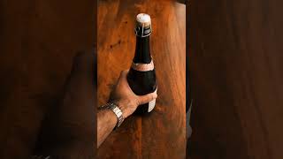 Sabering in 60 seconds saber champagne prosecco sparklingwine [upl. by Ilana]