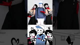 MIME AND DASH 🎭 ANIME VS REALIDAD cosplay [upl. by Flann]