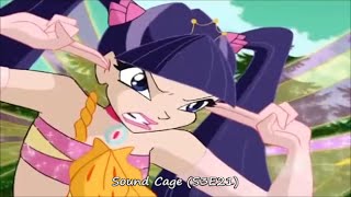 Winx Club  Musa ALL ENCHANTIX SPELLS [upl. by Nhoj227]