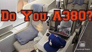 Review Asiana Airlines A380 Part 1 The Food [upl. by Niatirb396]