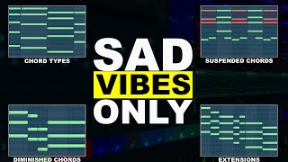 Make The SADDEST Chord Progressions Using The MAJOR Scale [upl. by Ybsorc]