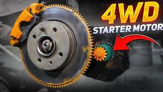 We convert a Lada to 4WD using starter motors  will it work [upl. by Salvador533]