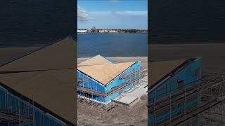 Strandpaviljoen Reuring droneview 14102024 [upl. by Noloc162]