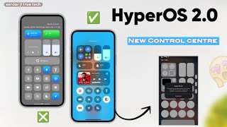 HyperOS 20 Android 15 New Control Center ✅ Enable Now In Your Xiaomi Redmi amp Poco device 📱 [upl. by Deragon341]