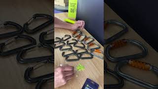 Glueing up Scannable’s gen2 Carabiner NFC Tags [upl. by Ecnaiva]