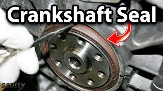 How to Replace Crankshaft Seal on Your Car [upl. by Alaehs]