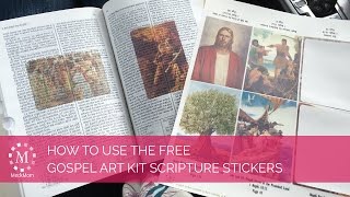 How to use MeckMoms free LDS scripture stickers [upl. by Fransen]