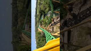 Cheetah Hunt at Busch Gardens Tampa is an awesome coaster cheetah huntbuschgardens intamin [upl. by Nyar]