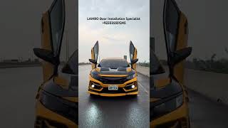 Lambo Doors Kit Installation Specialist Pakistan LamboDoors specialist Pakistan sbcmodifier [upl. by Phaidra]