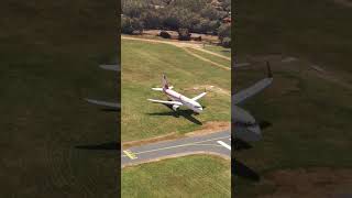 Very Hard Landing Airbus A320 At Small Airport shorts [upl. by Eillah919]