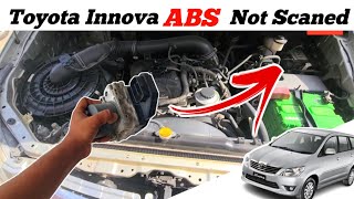 Toyota innova ABS Not Scaned  Complete wiring Diagram Solution 💯 [upl. by Lainad]