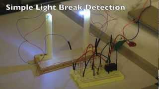 Simple Light Beam Detection [upl. by Ellehs144]