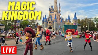 🔴 LIVE Magic Kingdom Wednesday for rides shows and the parade at Walt Disney World 6262024 [upl. by Enimsay923]