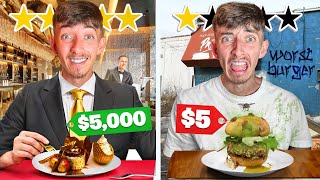 CHEAP vs EXPENSIVE Food Challenge [upl. by Recneps371]